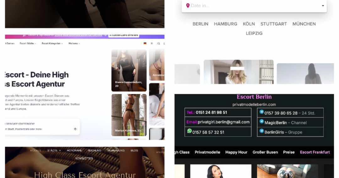 Escort Agencies in Berlin – Overview & Comparison of the Most Popular Providers