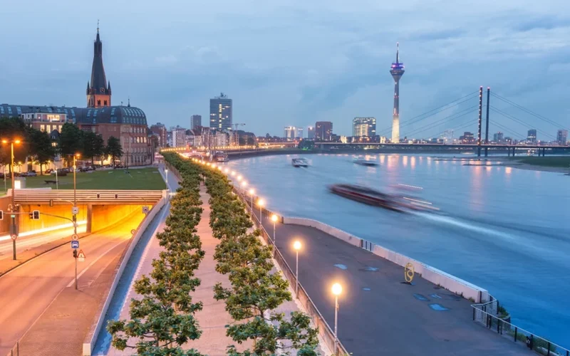 Experience Düsseldorf with an escort lady