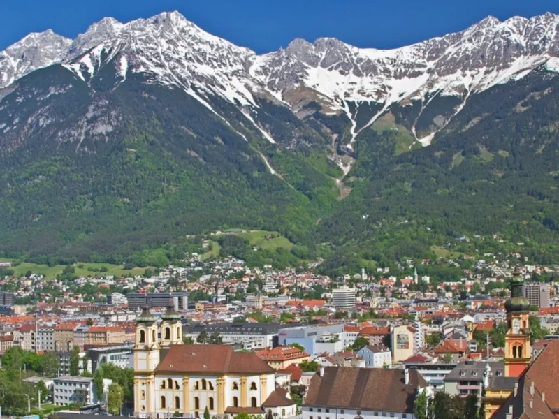Innsbruck city view