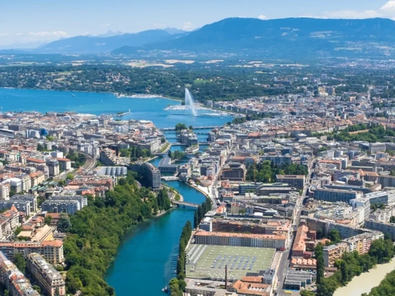 Genf – Stadtansicht