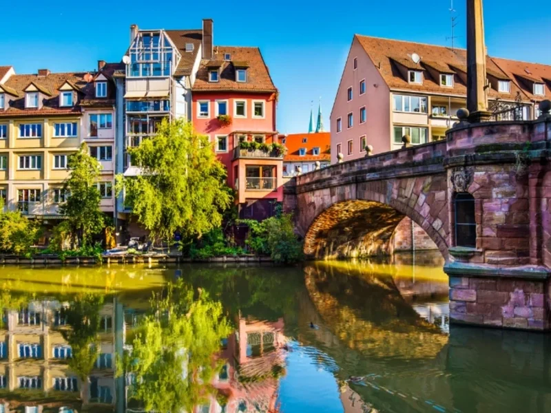 Nuremberg city view