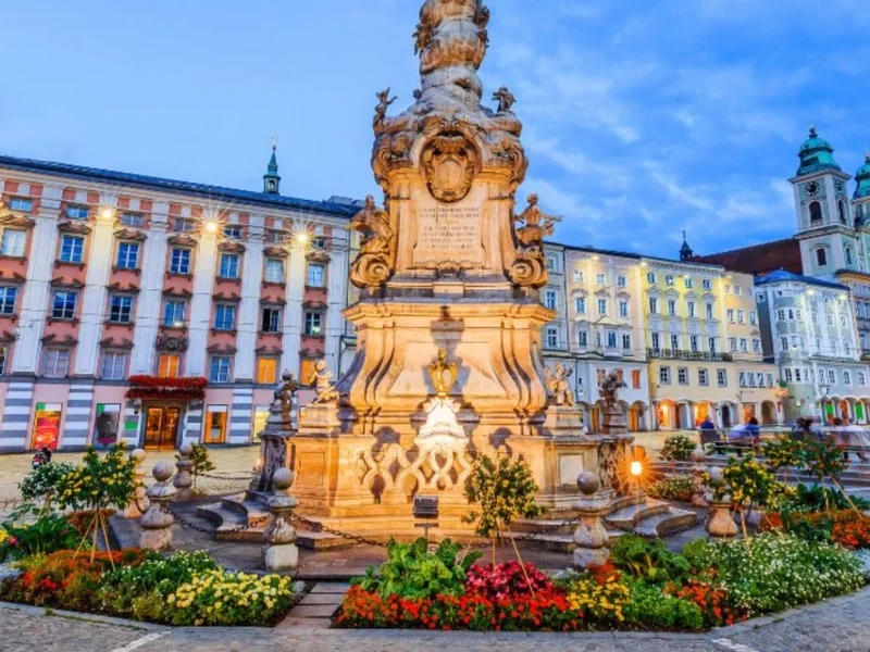 Linz city view