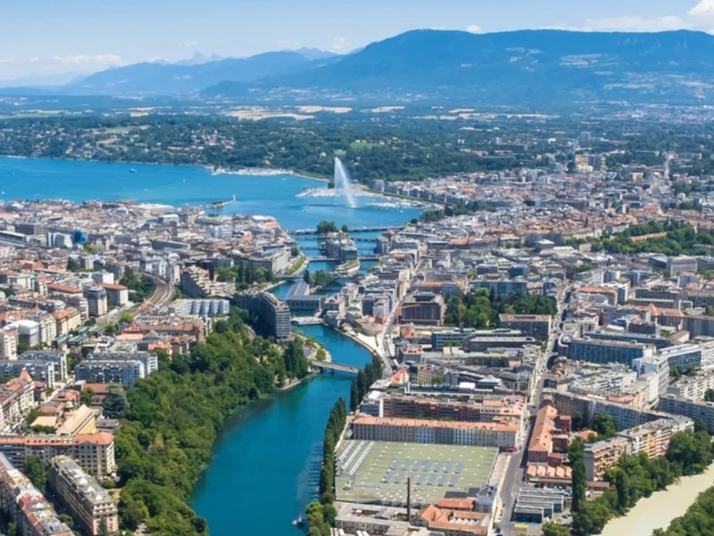 Geneva city view