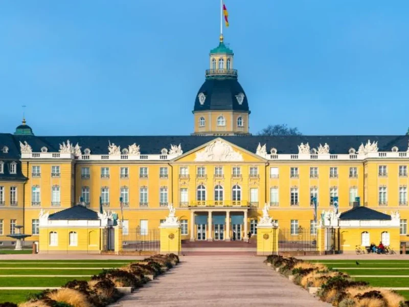 Karlsruhe city view