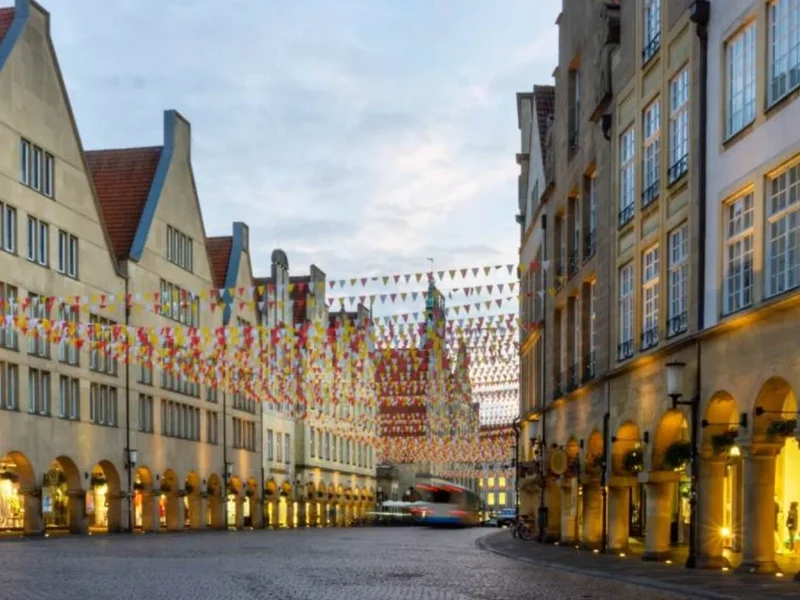 Münster city view