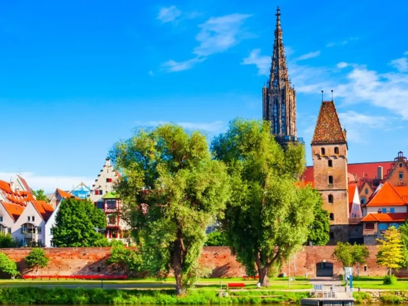 Ulm city view