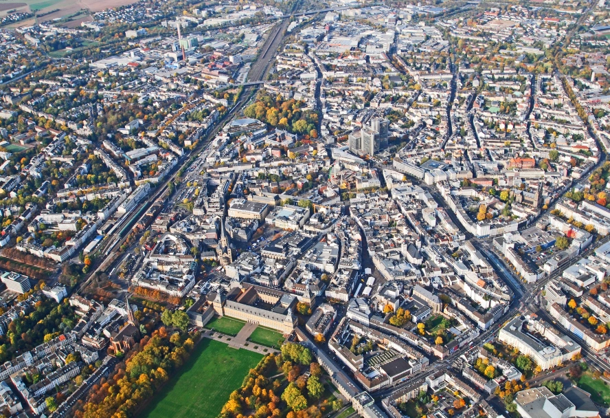 Bonn from the air