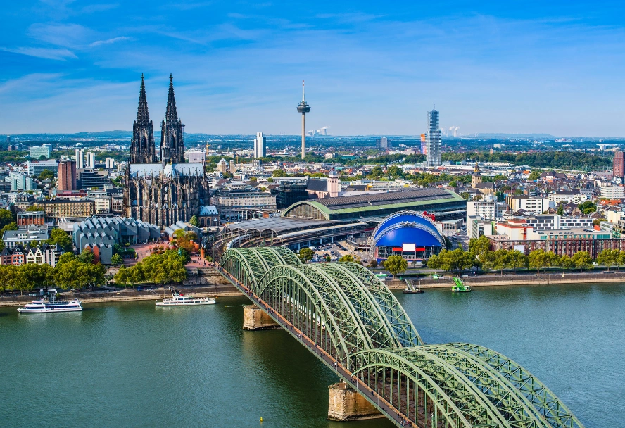 Kölner Dom und Rheinbrücke
