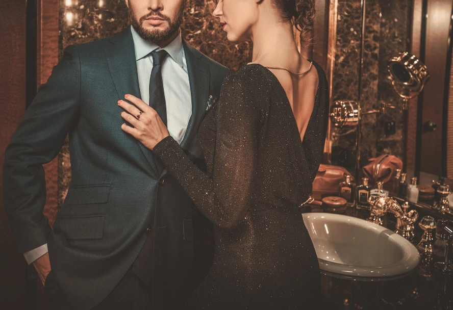 business paar in hamburg